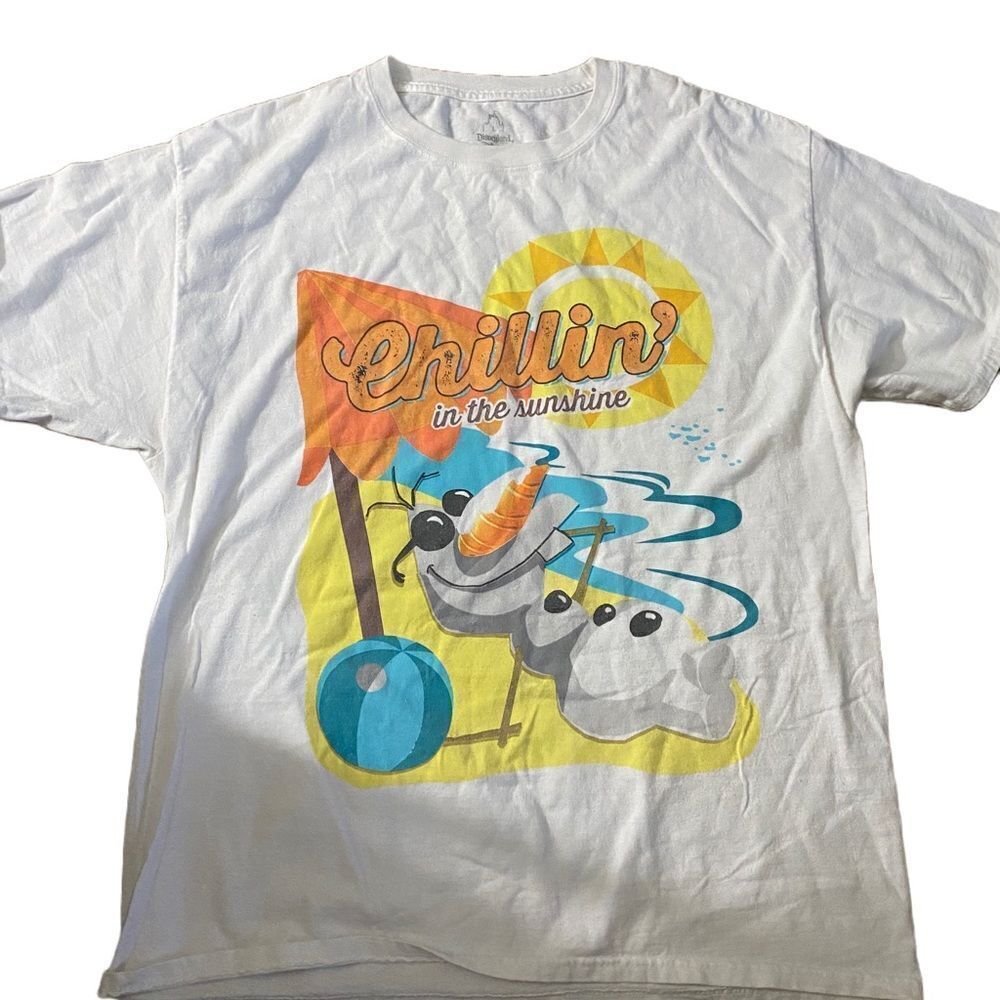 Disney Parks Frozen Olaf Chillin in the Sunshine Tshirt